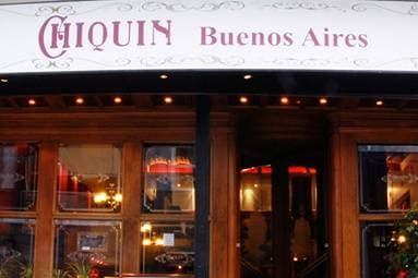 Chiquin Restaurant, detalle del espacio