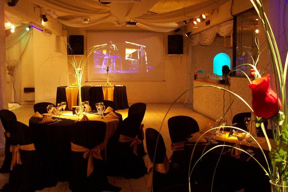 Alange Recepciones, detalle del espacio